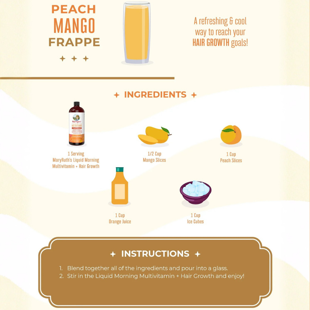 🥭🍑Liquid Morning Multivitaminico Durazno/Mango