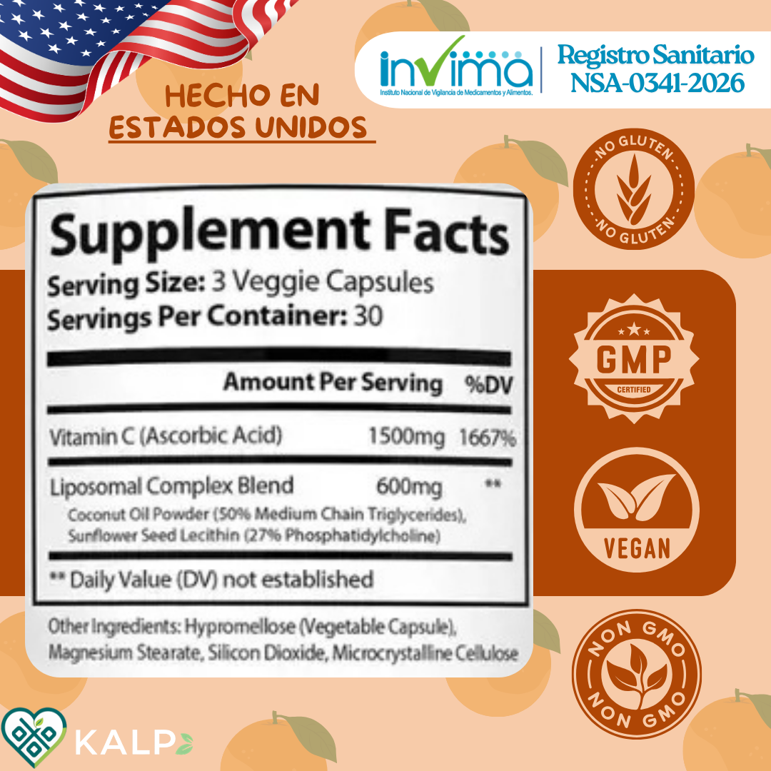 🍊Vitamina C Liposomal