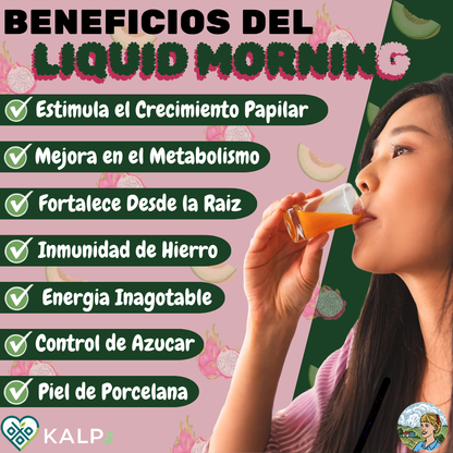 🍈🩷Liquid Morning Multivitaminico  Pitaya/Melon